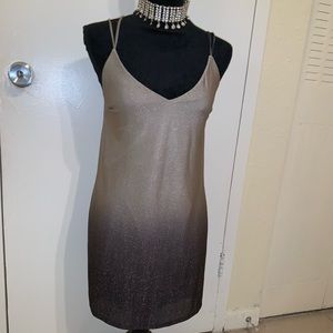 Sparkly spaghetti strap dress